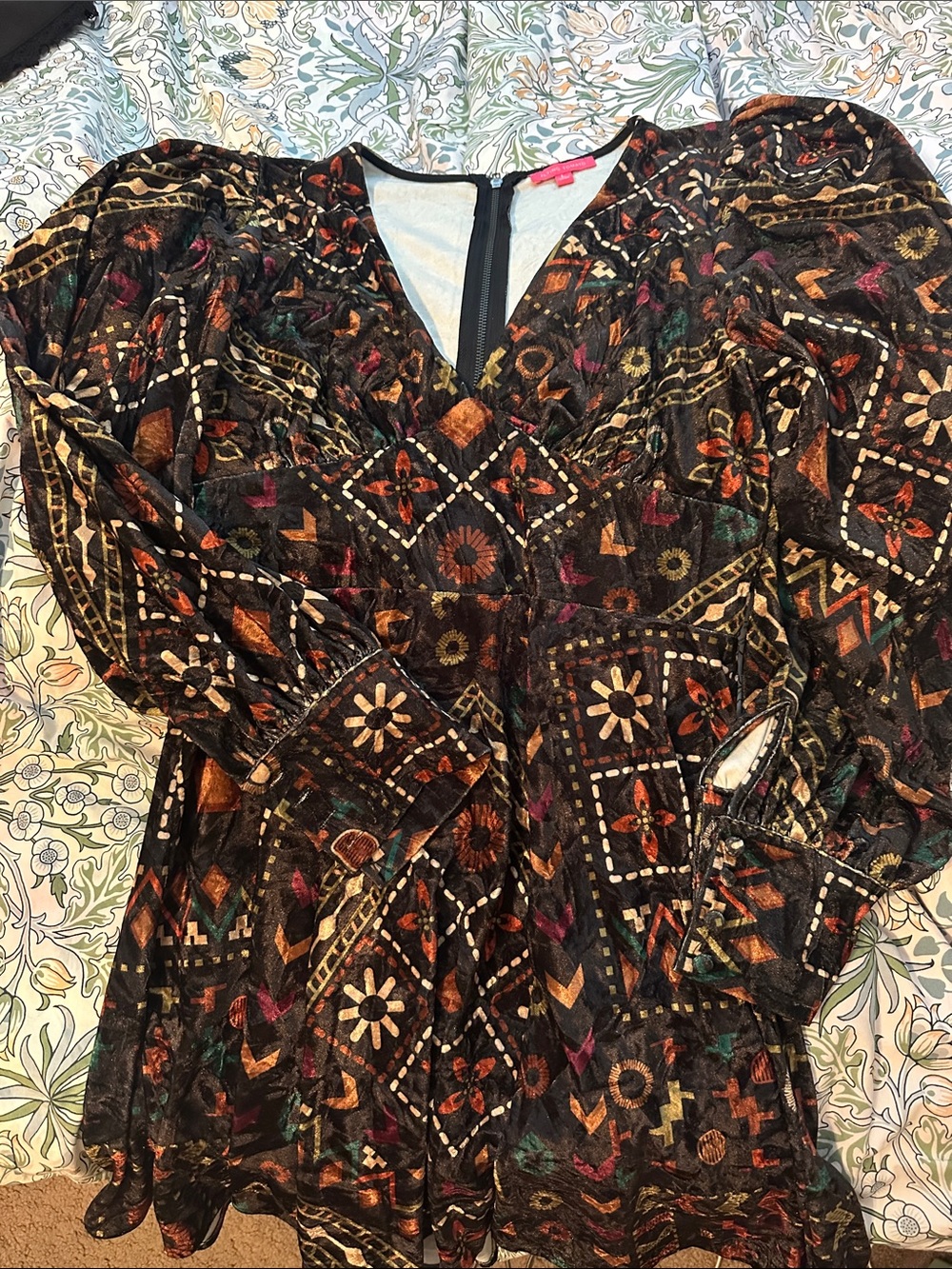 Velvet Flying Tomato dress